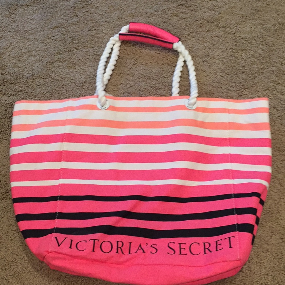 Victoria Secret beach bag/ overnight bag